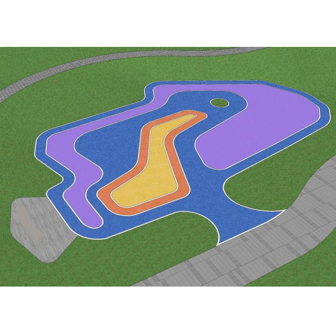 兒童游樂場塑膠地板實(shí)景圖6